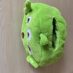 値下げしました。リトルグリーンメン小物入れ、ティッシュカバーの画像