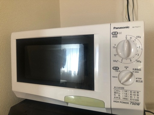 【取引中】電子レンジ　パナソニック　750w