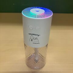 スヌーピー 超音波式卓上加湿器 USB充電タイプ・27637（ホワイト）の画像