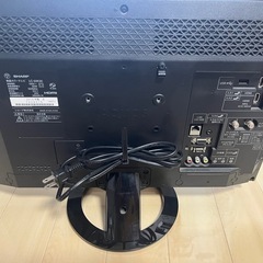 SHARP AQUOS 液晶カラーテレビ 22インチ 2016年製の画像