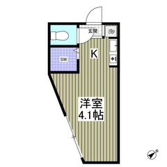 【🦚入居費用10万円🦚】✨審査No.1✨ 🔥⻄武新宿線 沼…