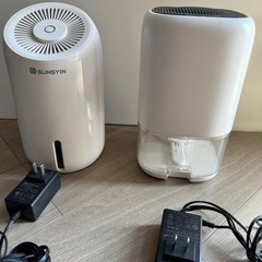 小型除湿器　2台セット