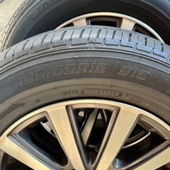 プリウス夏タイヤホイールセット195/65R15/91Sの画像