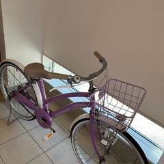 自転車🚴‍♀️小学生女子用 24インチの画像