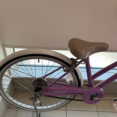自転車🚴‍♀️小学生女子用 24インチの画像