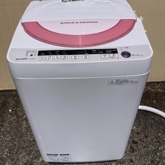 SHARP 6キロ洗濯機
