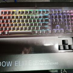 RAZER　BLACKWIDOW ELITE　RGBに難あり　無料