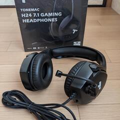 【美品】TONEMAC ゲーミングヘッドホン★PC、Switch...