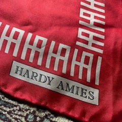 シルク100%❣️英王室御用達HARDY AMIESスカーフ