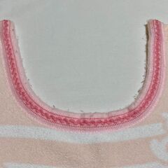 mikiHOUSE　ミキハウス　ベビー毛布　ピンクの画像
