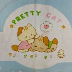 mikiHOUSE　ミキハウス　ベビー毛布　ブルーの画像