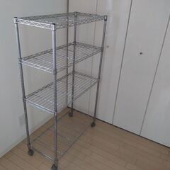スチールラック　中古　無料　お譲り致します。の画像