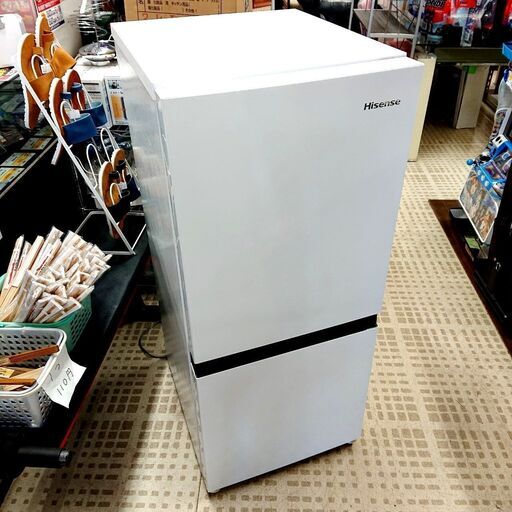11/30ハイセンス/Hisense 冷蔵庫 HR-D1304 2021年製 135L 2ドア
