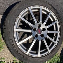 初代フォレスター　STIホイール4本セット、パイロットスポーツ4...