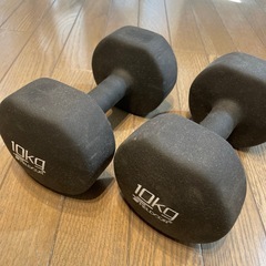 ダンベル10Kg 【トレーニング以外にも重しに使えます】の画像