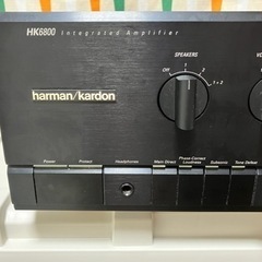 harman kardonプリメインアンプHK6800の画像