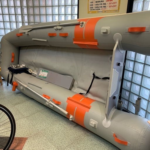 【配送不可】ジョイクラフト JOYCRAFT オレンジペコ320ワイド(JOP-320W) リジッドフレックス  ゴムボート 小型船舶