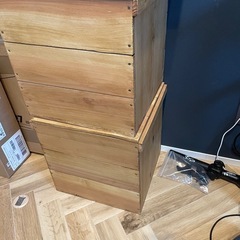 【バラ売り可】りんご箱、木箱の画像