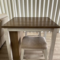 キャンセル待ち 2人用ダイニングテーブル&チェアー
