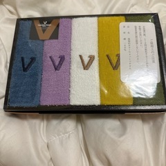 ヴァレンチノ　未開封　ハンドタオル