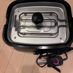 引っ越しに伴い8／25まで出品ドウシシャ　ホットプレート(たこ焼...