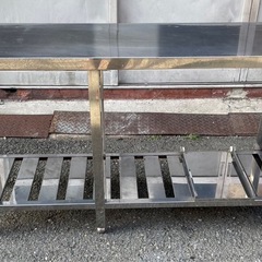 業務用 コンロ台 作業台 調理台 1400×450×800 焼き...
