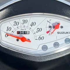 876.　動画あり　アドレスV50  外装綺麗　原付　バイク　50cc   車体　埼玉の画像
