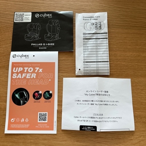 値下げ【ほぼ未使用】【最新モデル】サイベックスパラスG ラバーグレープラス