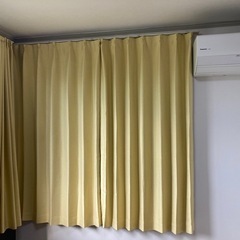 カーテン防炎仕様　レース付き　　　