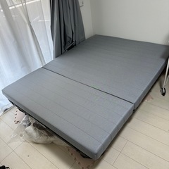イケアソファーベッド　(ダブル