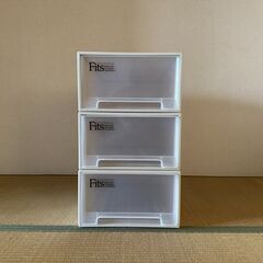 【断捨離】Fits 衣装ケース 3個セット