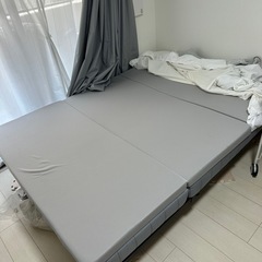 イケアソファーベッド　(ダブルの画像