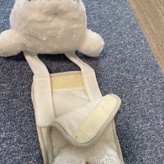【引き取り予定者決定】トイレットペーパーホルダー　ふわふわ　ゴマフアザラシ　の画像