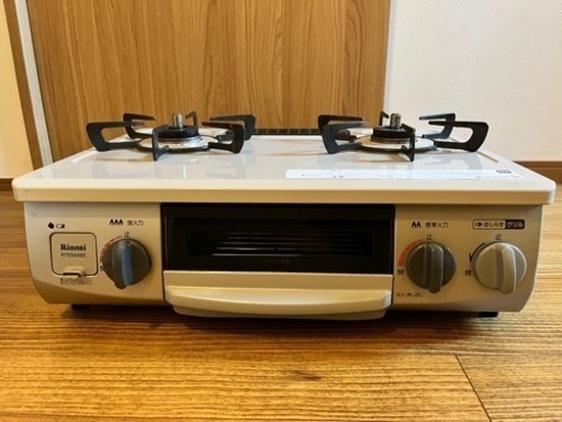 【購入者確定】Rinnai 2口ガスコンロ 即対応可