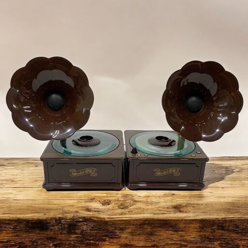 24C532_ジ3 marantz マランツ レトロ風スピーカー付きCDプレイヤー ED-3F 音響機器 オーディオ 現状品 中古