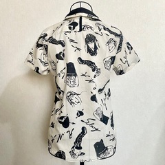 【ROCK】個性派シャツ【古着】の画像
