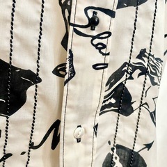 【ROCK】個性派シャツ【古着】の画像