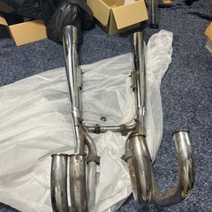 KZ400E Z400FX 純正マフラー　刻印あり　当時物の画像