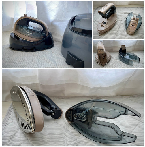 アイロン Panasonic Cordless Steam Iron NI-WL705-N (Gold)
