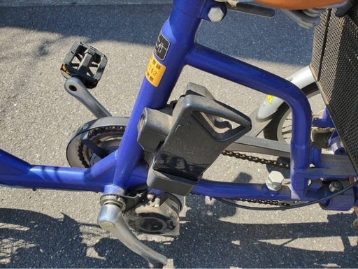 電動アシスト三輪車