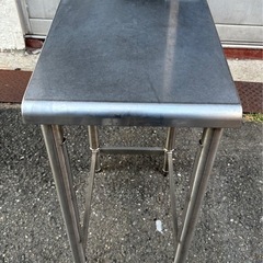 業務用 コンロ台 作業台 調理台 380×600×830 三方枠...