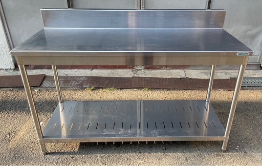 業務用 タニコー tanico コンロ台 作業台 調理台 1500×600×900+150 焼き台 厨房 飲食店 ガス台 厨房機器 厨房機器 厨房用品 大阪