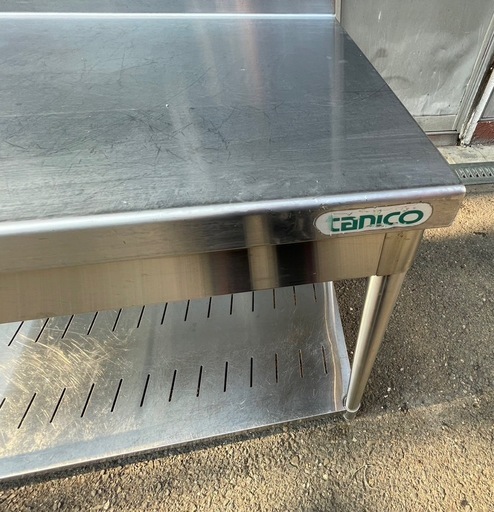 業務用 タニコー tanico コンロ台 作業台 調理台 1500×600×900+150 焼き台 厨房 飲食店 ガス台 厨房機器 厨