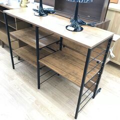 ★ジモティ割あり★ スチールラック　ブラウン 　H86×W126...