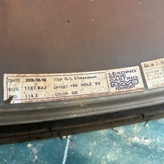 レイズ RAYS グラムライツ 17×7.0J 57maximum 17年製ミシュラン　パイロットスポーツ3 215/50R17の画像