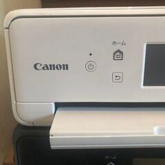 ジャンク品　Canon　キャノン　インクジェットプリンタ2台　TS6330白　TS6130黒の画像