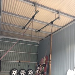 サップ　カヤック　ロードバイク吊り上げシステム