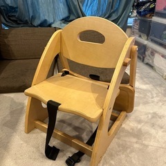 木製ローチェア スタンダード　ベビーチェア　ローチェア　子供用椅子 天然木の画像