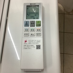 SHARP  シャープ　ルームエアコン　AY-22NDE9 2021年製 6〜8畳の画像