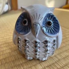 フクロウ　ふくろう　貯金箱　置物　オブジェ